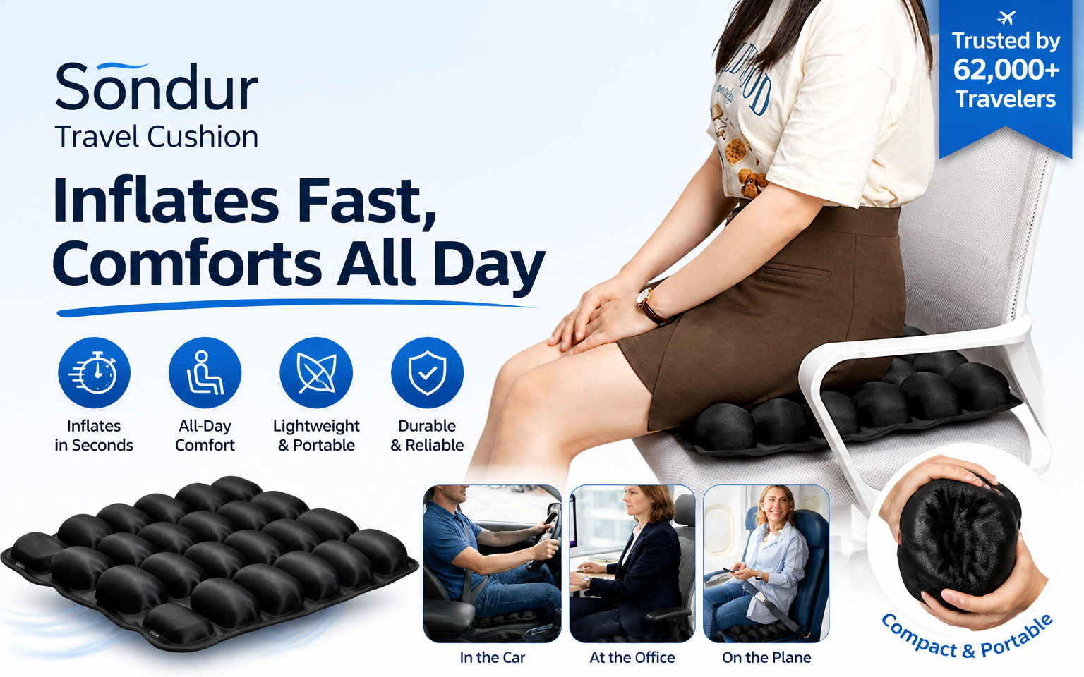 Sondur Travel Cushion